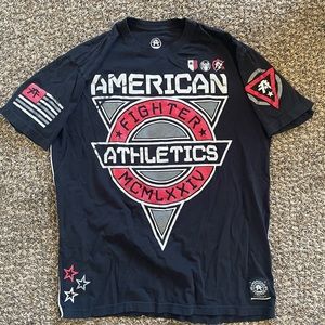 Mens American fighter t-shirt